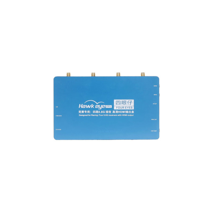 Відеоприймач (VRX) Hawkeye 4 eyes 5.8G 4CH in 1 HDMI AV output box (H4E4)