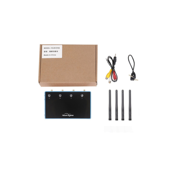 Відеоприймач (VRX) Hawkeye 4 eyes 5.8G 4CH in 1 HDMI AV output box (H4E4)