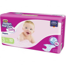 Підгузок Helen Harper Baby NEW Midi (4-9 kg), 52 шт. (5411416030676)