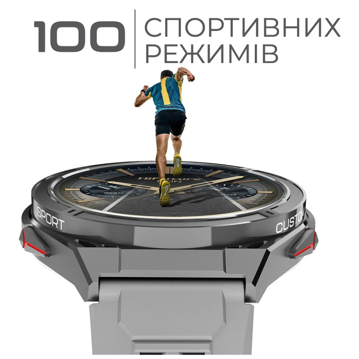 Смарт-годинник HiFuture active black-red (active.black-red)