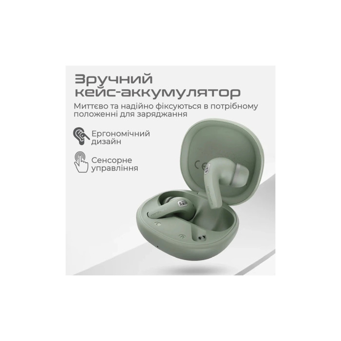 Навушники HiFuture FlyBuds4 AI Matcha Green (flybuds4-ai.matchagreen)