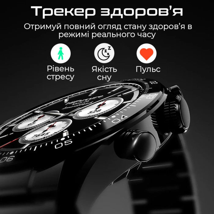 Смарт-годинник HiFuture gopro 2 black (gopro2.black)