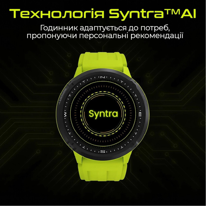 Смарт-годинник HiFuture mix 3 fluorescent yellow (mix3.fluorescentyellow)