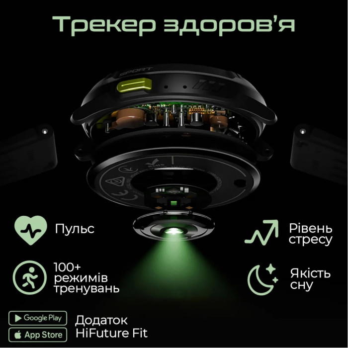 Смарт-годинник HiFuture mix 3 orange (mix3.orange)