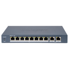 Комутатор мережевий Hikvision DS-3E1310P-EI(B)