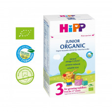 Дитяча суміш HiPP молочко Organic 3 +12 міс. 500 г (9062300139331)