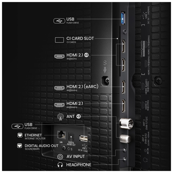 Телевізор Hisense 100E7Q PRO