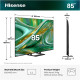 Телевізор Hisense 85E8S