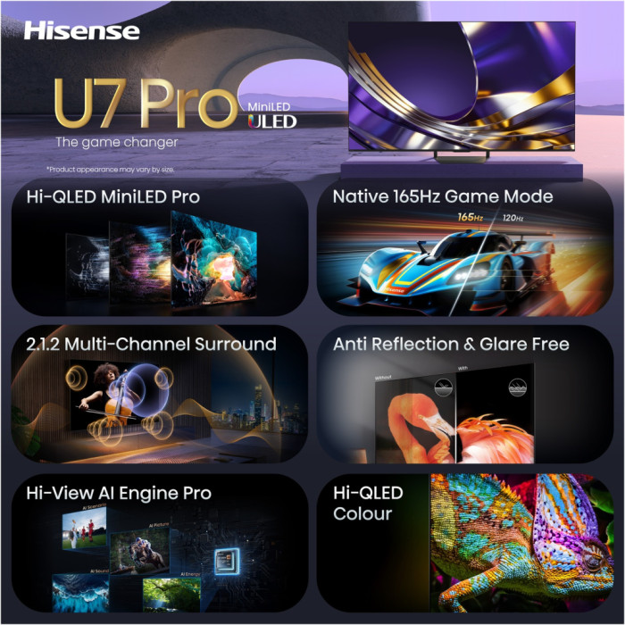 Телевізор Hisense 85U7S PRO
