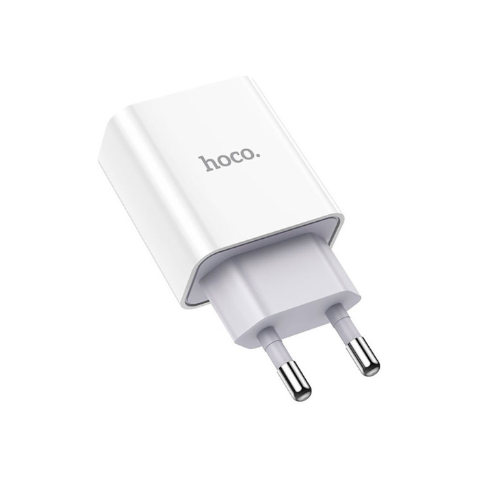 Зарядний пристрій HOCO C81A White (6931474727930)