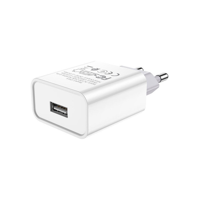 Зарядний пристрій HOCO C81A White (6931474727930)