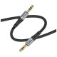 Кабель мультимедійний 3.5mm M to 3.5mm M 1.0m Black HOCO (6942007608800)