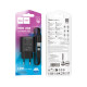 Зарядний пристрій HOCO C134A Solid USB + cable USB to Micro 5P Black (6942007621335)