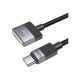 Кабель живлення USB-C to Magsafe 3 1.0m black HOCO (6942007642088)