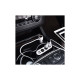 Зарядний пристрій HOCO 2xUSB 10.5W + 3x car socket silver (6957531050896)