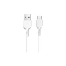 Дата кабель USB 2.0 AM to USB-C 2.0m 3A X20 white HOCO (6957531068914)