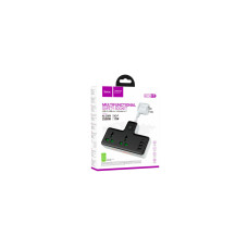 Мережевий фільтр живлення HOCO AC11A, 2 роз, 3 USB, USB-C, 17W, 1,5м Black (AC11AB)
