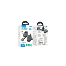 Мережевий фільтр живлення HOCO NS7 1 роз, 2 USB,USB-C, 20W, 1.1м, Black (NS7B)