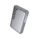 Батарея універсальна HOCO 10000mAh Sunlight PD/20W Magnetic with stand Metal Grey (Q36A / 714987)