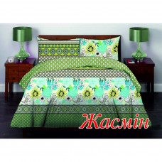 Постільна білизна Home Line Жасмін бязь, Євро (122832)