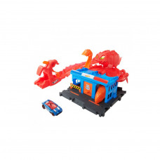 Автотрек Hot Wheels Поліцейський порятунок від скорпіона серії 
