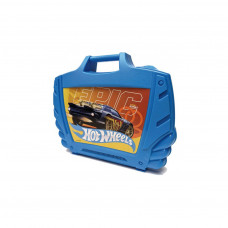 Автотрек Hot Wheels Ігровий гараж із доріжками для зберігання машинок (HWCC16)