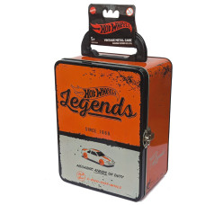 Ігровий набір Hot Wheels Вінтажний контейнер для 18 машинок, помаранчевий (HWCC22O)