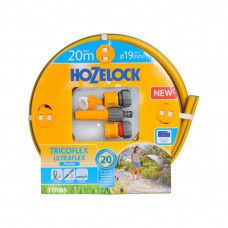 Шланг для поливу HoZelock d19мм 20м Ultraflex+ 4 конектори 117035 (10619)