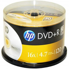 Диск DVD HP DVD+R 4.7GB 16X 50шт Spindle (69319/DRE00026-3)