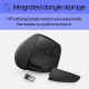 Мишка HP 920 Ergonomic Vertical Wireless/Bluetooth Black (6H1A4AA)