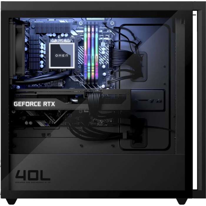 Комп'ютер HP OMEN 40L GT21-2014ua / i5-14400F, 32, 512, RTX 4070 Spr 12GB, K&M, WiFi (B22D0EA)
