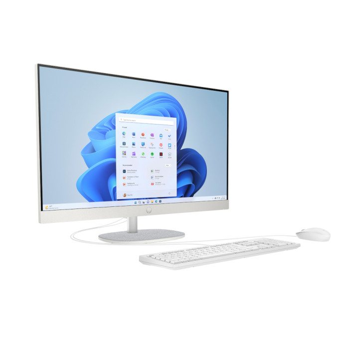 Комп'ютер HP 27-cr1006ua AiO / Ultra5 125U, 16, 512, Cam, кл+м (D3SB5EA)