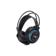 Навушники HP DHE-8001U LED USB Black (DHE-8001U)