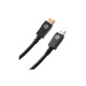 Кабель мультимедійний DisplayPort M to DisplayPort M 2.0m V1.2 4K60Hz black HP (HP_DHC-DP01-2M)