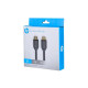 Кабель мультимедійний DisplayPort M to DisplayPort M 3.0m V1.2 4K60Hz black HP (HP_DHC-DP01-3M)