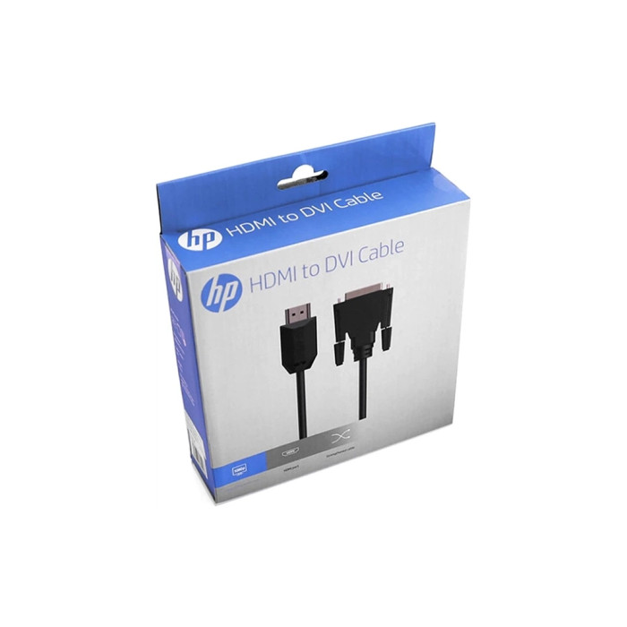 Кабель мультимедійний HDMI M to DVI M 2.0m 4K60Hz HP (HP_DHC-HD05-02M)