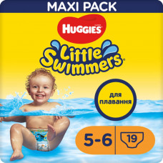 Підгузок Huggies Little Swimmers 5-6 19 шт (5029053538433)