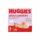 Підгузок Huggies Ultra Comfort 3 (5-9 кг) Mega 78 шт (5029053548760)