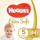 Підгузок Huggies Elite Soft 5 (15-22 кг) Giga 84 (5029053578149)