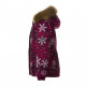 Куртка Huppa ALONDRA 18420030 бордовий з принтом 122 (4741468965581)