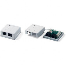 Розетка мережева Hypernet RJ45 x2 UTP 5e (MB-UTP2)