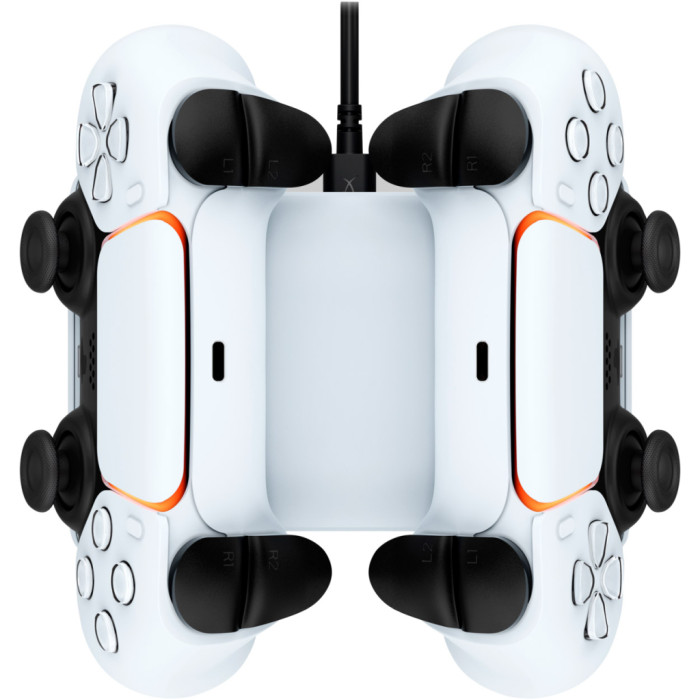 Зарядний пристрій HyperX ChargePlay Duo для PS5 DualSense White (51P68AA)