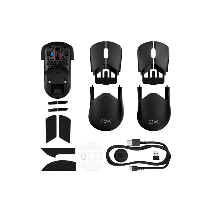 Мишка HyperX Pulsefire Saga Pro Wireless/Bluetooth Black (A2PB2AA)