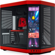 Корпус для ПК Hyte Y70 Touch Infinite Black-Red (CS-HYTE-Y70TTI-RB)