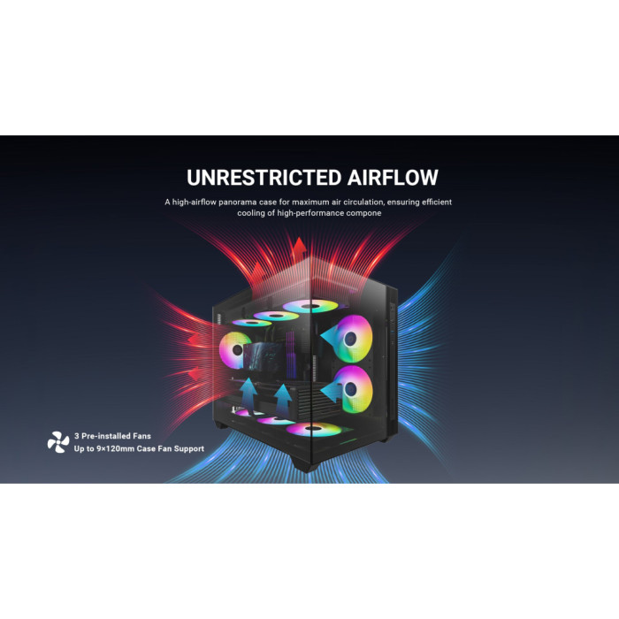 Корпус для ПК ID-Cooling VIEW 500 ARGB
