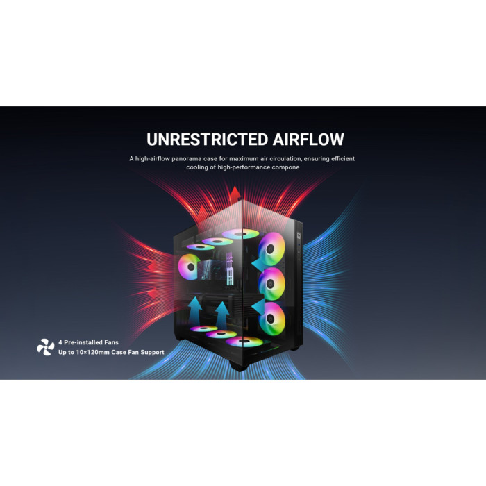 Корпус для ПК ID-Cooling VIEW 510 ARGB