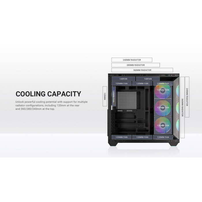 Корпус для ПК ID-Cooling VIEW 510 ARGB