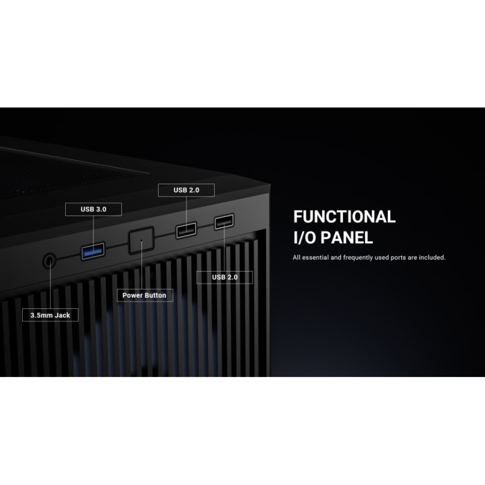 Корпус для ПК ID-Cooling WARE 300 ARGB
