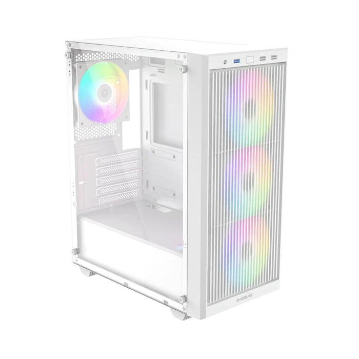 Корпус для ПК ID-Cooling WARE 300 ARGB WH