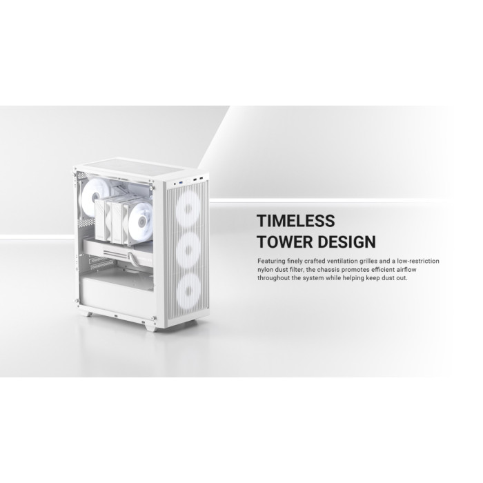 Корпус для ПК ID-Cooling WARE 300 ARGB WH